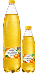 Напій безалкогольний «Зі смаком апельсина» 1.5л, 0.5л. ТМ «Караван»